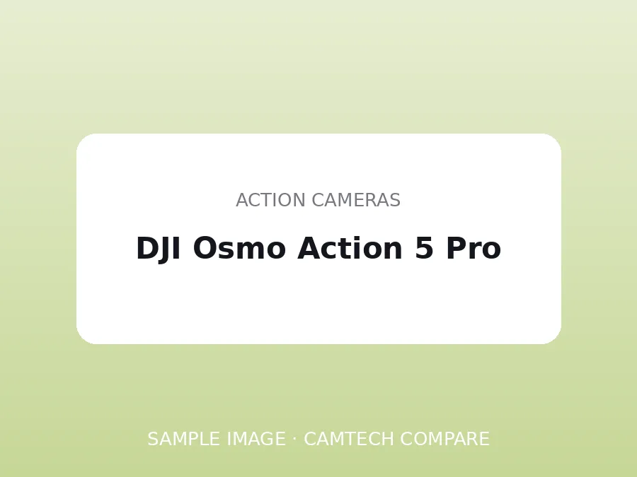 DJI Osmo Action 5 Pro