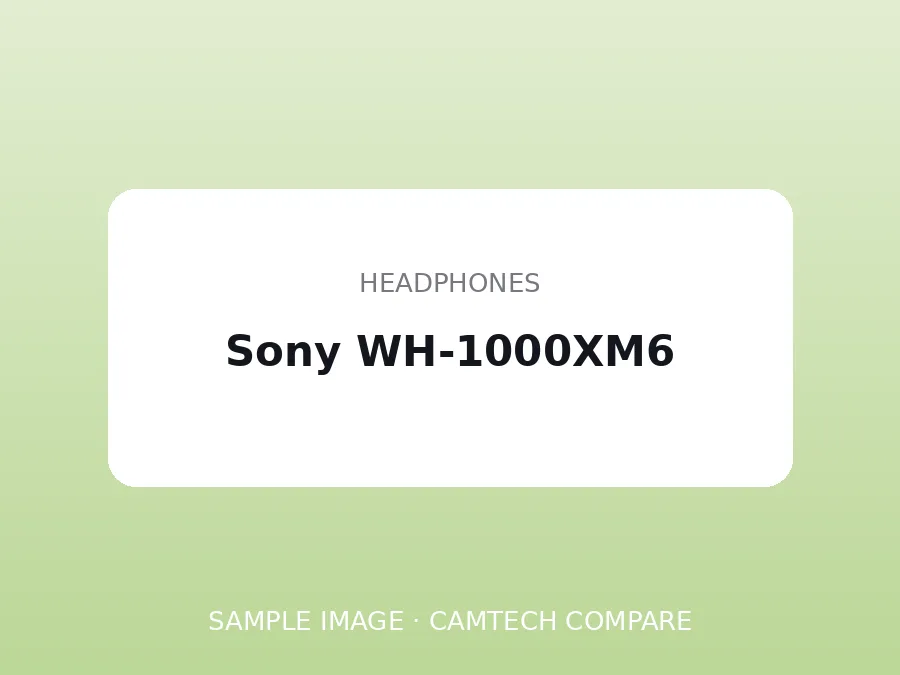 Sony WH-1000XM6
