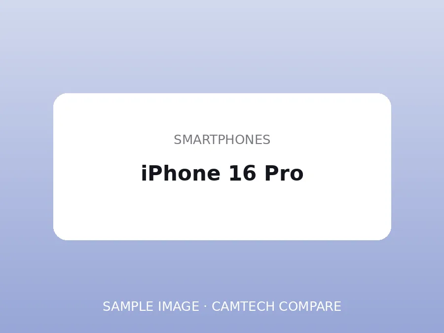 iPhone 16 Pro